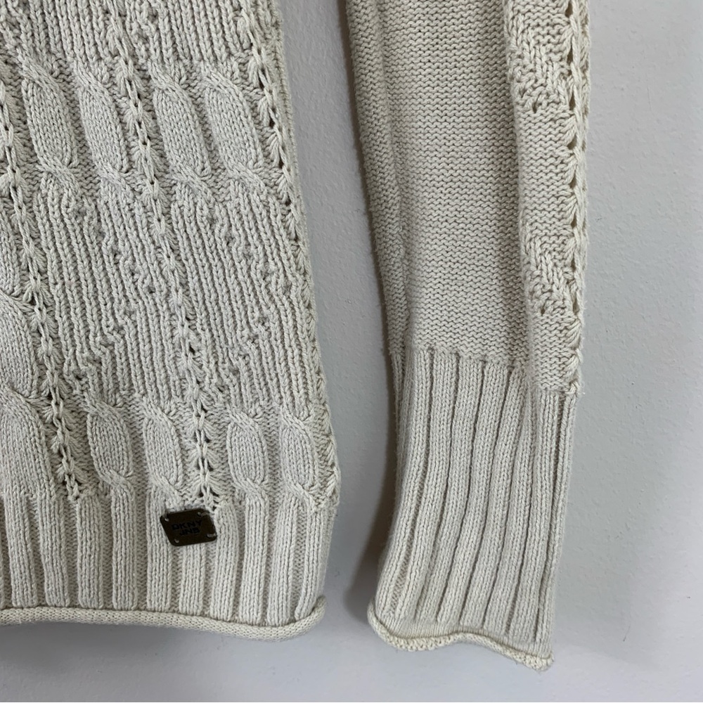 DKNY Jeans Women’s knit hooded sweater-XS - Picture 4 of 13